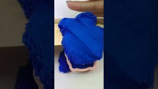 Kinetic sand ASMR! No Talking Satisfying Cookie Cutter Mold #short #satisfying |SandTastic ASMR