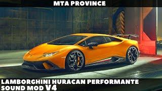 Lamborghini Huracan Performante Sound Mod v4 [MTA Province]