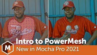 Mocha Pro 2021: Intro to PowerMesh Warp Tracking