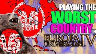 Playing the Worst Country in Europa Universalis 4 (EU4)