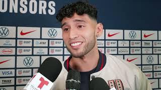 Ricardo Pepi Post-Match Interview | USMNT vs. Jamaica | November 18, 2024