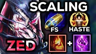 Scaling Haste Zed Needs No Flash To Demolish Games (New Meta)