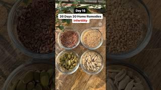  Boost Fertility with Seed Cycling!  #youtubeshorts