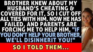 Brother Knew About My Husband's Cheating & Covered For It, So I Cut Off All Ties With Him...