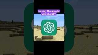 Making YouTube Thumbnails with ChatGPT #chatgpt #midjourney #youtubethumbnail