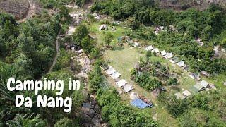 Camping in the Hills Above Da Nang, Vietnam