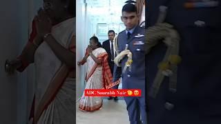 ADC Sourabh Nair #adc #commando #iaf #president #viral #shorts