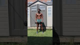 Light weight DB RDL with row#bodybuilding #teacherlife #homeworkout