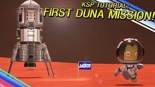 Going to DUNA for the first time! KSP Tutorial