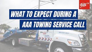 What A AAA Towing Service Call Is Like