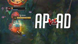 What is better for Twitch AP or AD?