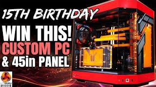 KitGuru is 15 – Let's give away a PC we made (and 45in monitor)