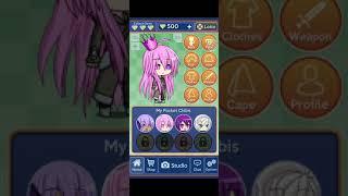 Gacha Pocket Chibi Gacha Part 1 (first Gacha game I played) (in 2017)