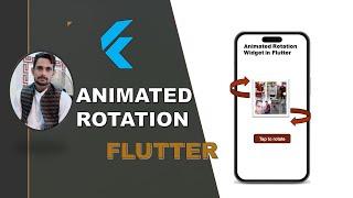 AnimatedRotation Widget in Flutter