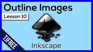 Inkscape Lesson 10 - Trace Images with Bezier Tool