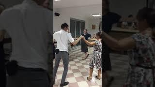 Albanian dancing with missionaries