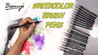 Bianyo Premium Watercolor Painting Brush Marker Pens