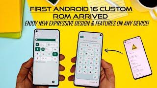 First android 16 custom rom any device Voltage OS 5.0