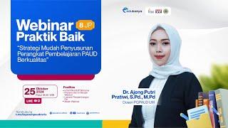 Webinar Strategi Mudah Penyusunan Perangkat Pembelajaran PAUD Berkualitas