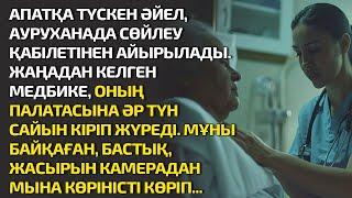 АПАТҚА ТҮСКЕН ӘЙЕЛ, АУРУХАНАДА СӨЙЛЕУ ҚАБІЛЕТІНЕН АЙЫРЫЛАДЫ. ЖАҢАДАН КЕЛГЕН МЕДБИКЕ, ОНЫҢ ПАЛАТАСЫНА