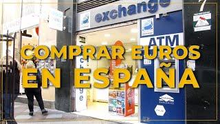  DÓNDE comprar EUROS  para tu VIAJE a ESPAÑA #038