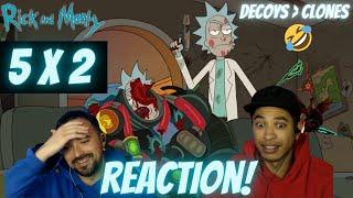 Rick and Morty 5x2 | Mortyplicity | REACTION!!! Season 5 Episode 2 Adult Swim