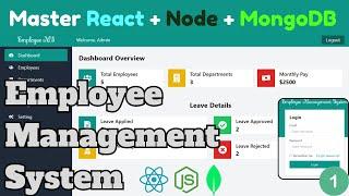 MERN Stack Employee Management System – Project Overview & File Structure (Part 1)