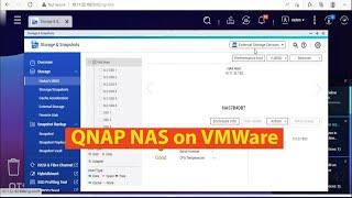 How to install QNAP NAS on VMWare in pc.