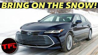 Big Sedan, Big Snow, No Problem! The 2021 Toyota Avalon Is Coming With All-Wheel Drive!