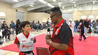 Armando Cardenas one of the top Jr. Black Belts on The Matt