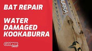 Full Repair & Refurbishment Kookaburra Bat With Water Damage | Cooper Cricket