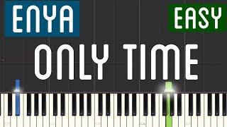 Enya - Only Time Piano Tutorial | Easy