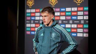 Interview: Reed Baker-Whiting post-match vs Atlético Madrid