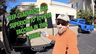 Jeep Gladiator Far Superior to Toyota Tacoma in this Area
