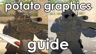 Potato graphics Tutorial CS2 (work only with bots)