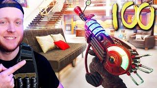 HIGH ROUND BO3 CUSTOM ZOMBIES in my DREAM HOUSE!