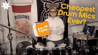 TEMU Drum Mics Review  | Drum Sample Shop