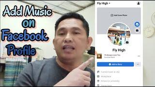 Facebook profile music | Paano maglagay ng music sa facebook profile