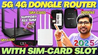 Best 4G/5G Router With Sim Card SlotBest 5G SIM Router 2025Best 5G Dongle For All Sim In India