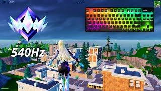 Fortnite OG Remix on RTX 4060 + Ryzen 7 5700x | ASMR Satisfying Keyboard Gameplay | 240 FPS 4K