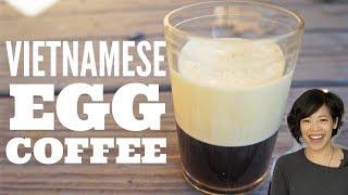 VIETNAMESE EGG COFFEE | How to Pasteurize an Egg | coffee + whipped egg topping