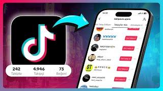 TikTok Takipçi Hilesi Nasıl Yapılır? (2024 Güncel Yöntem )