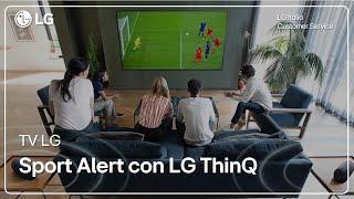 LG-Fernseher | So erhalten Sie Sportwarnungen auf Smart TV mit LG ThinQ