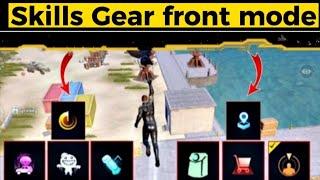 HOW TO USE SKILLS IN GEAR FRONT MODE | PUBG MOBILE STRANGE TOWN