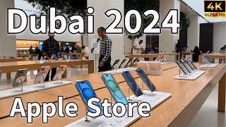 Dubai Apple Store  New Products Review, Mall of The Emirates [ 4K ] Walking Tour