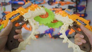 DINOSAUR GATLING GUN - SHOTGUN - PISTOL SAW GUN