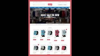 Trending Huge Ecommerce Store WordPress Website Theme #websitedesign #wordpress #trending #shorts