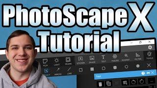 PhotoScape X Tutorial! Beginner to Expert 1 Hour Training!