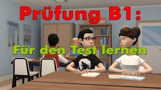 Goethe B1 Prüfung| Sprechen Teil 1| Gruppe organisieren und für den Test lernen | Deutsch lernen