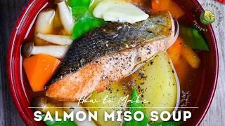 Cozy Salmon Miso Soup That Will Warm Your Soul [20-Min Recipe] | Sudachi